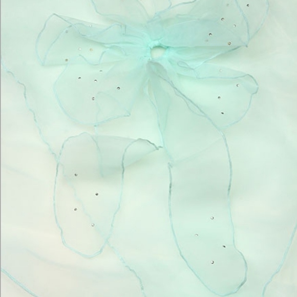 Organza Pull Thru Shawl - Picture 10 of 11